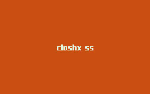 clashx ss