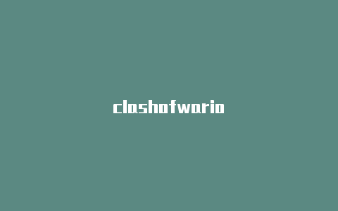 clashofwario