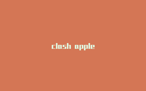 clash apple