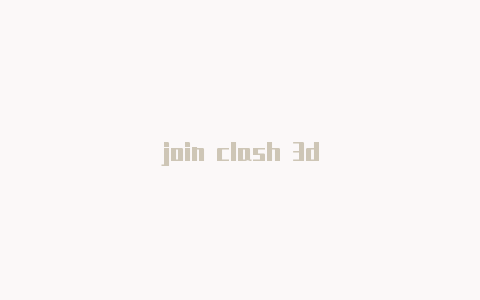 join clash 3d