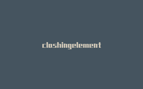 clashingelement